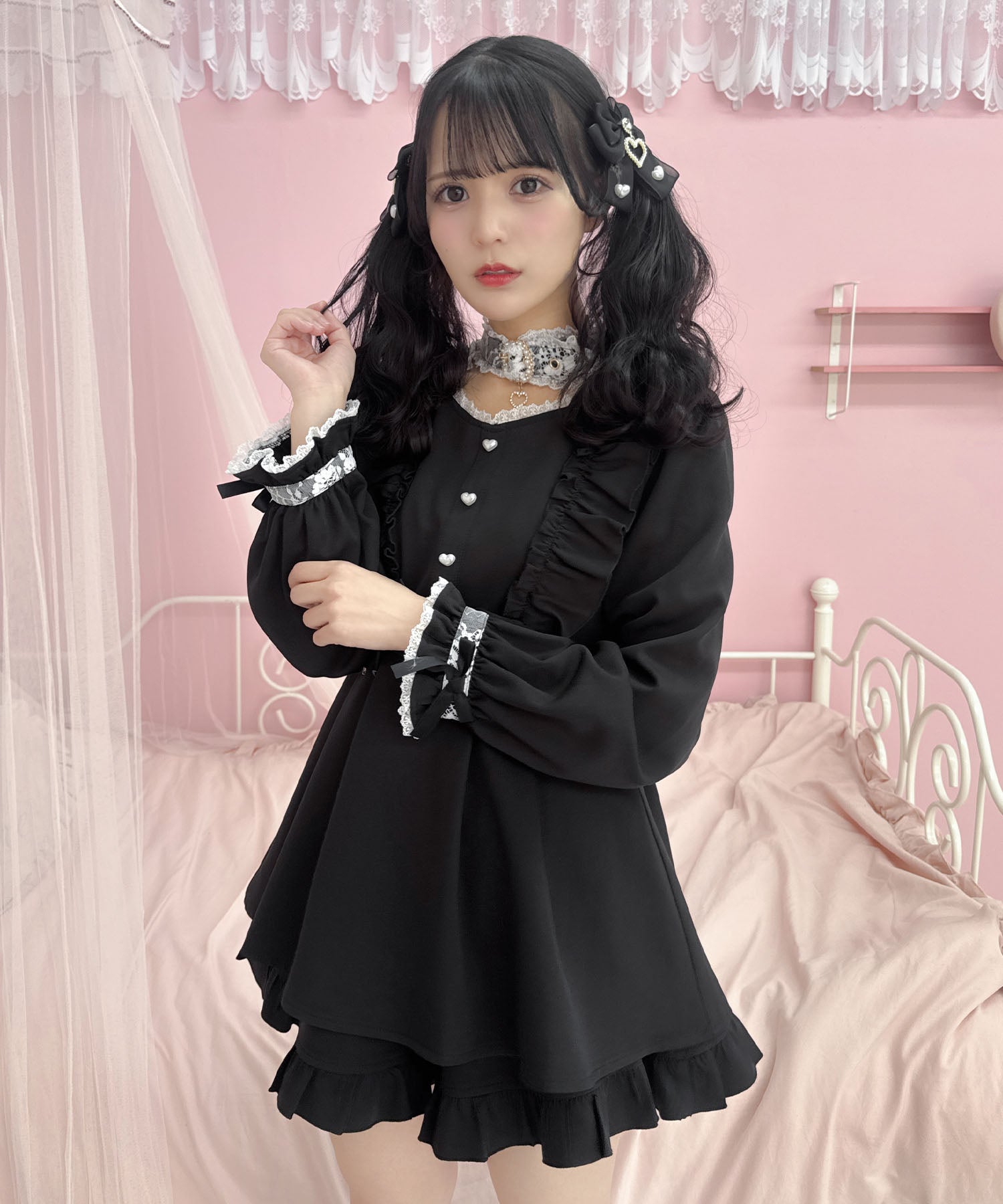 ROJITA ROJITA 心形扣項圈套裝