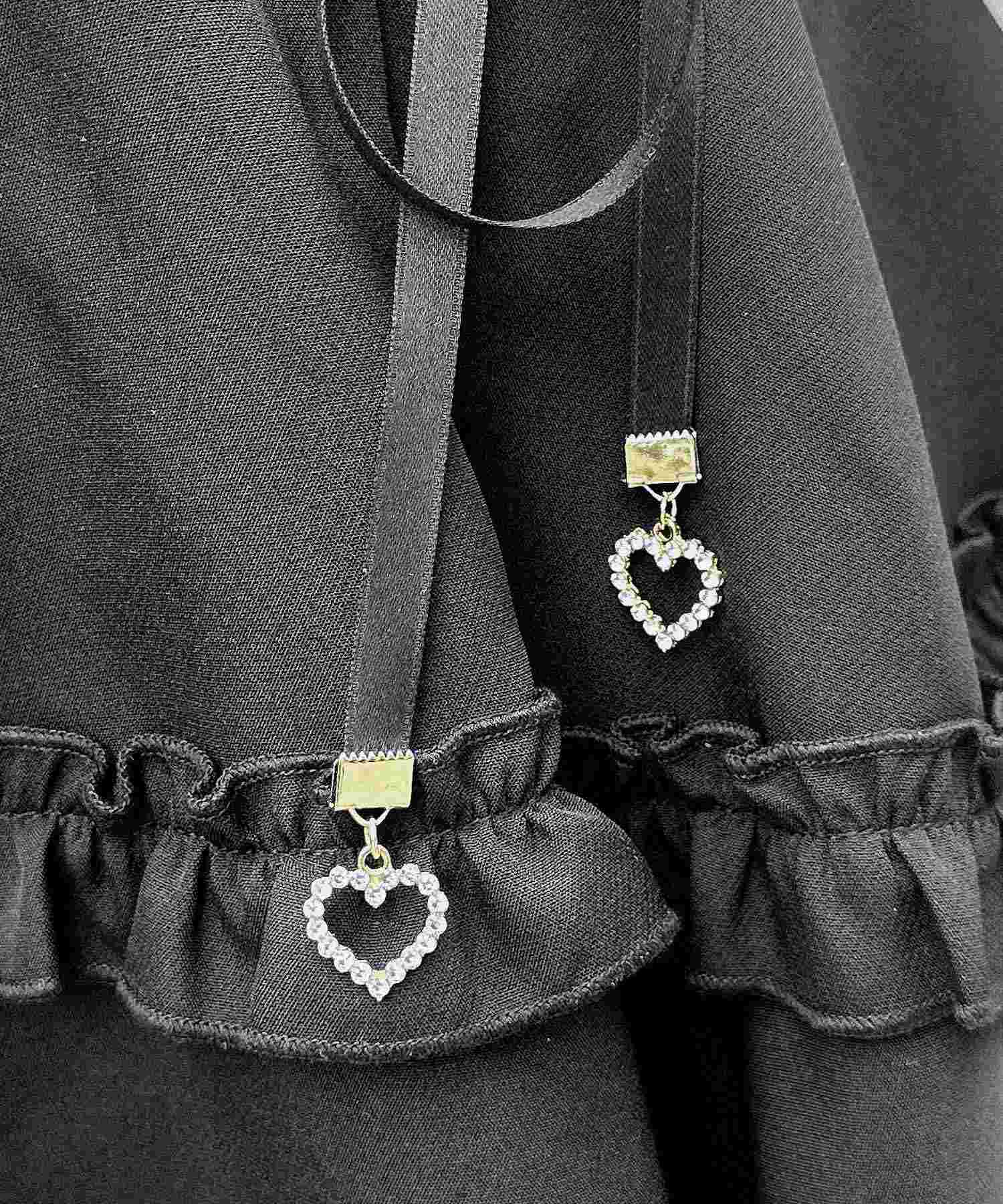 ロジータ ROJITA レースアップフリルフレアスカート (チェック) チェック