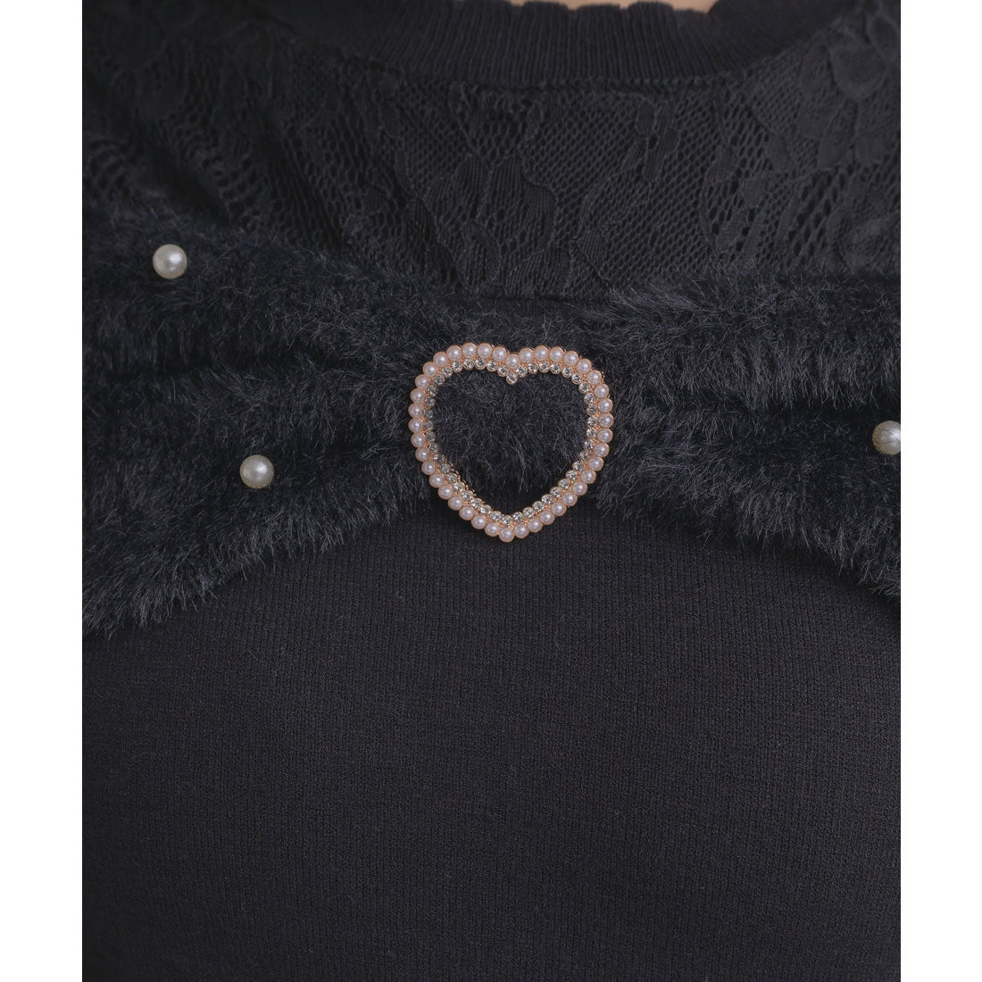 ロジータ ROJITA リボンデザインニットトップス (ピンク) ピンク