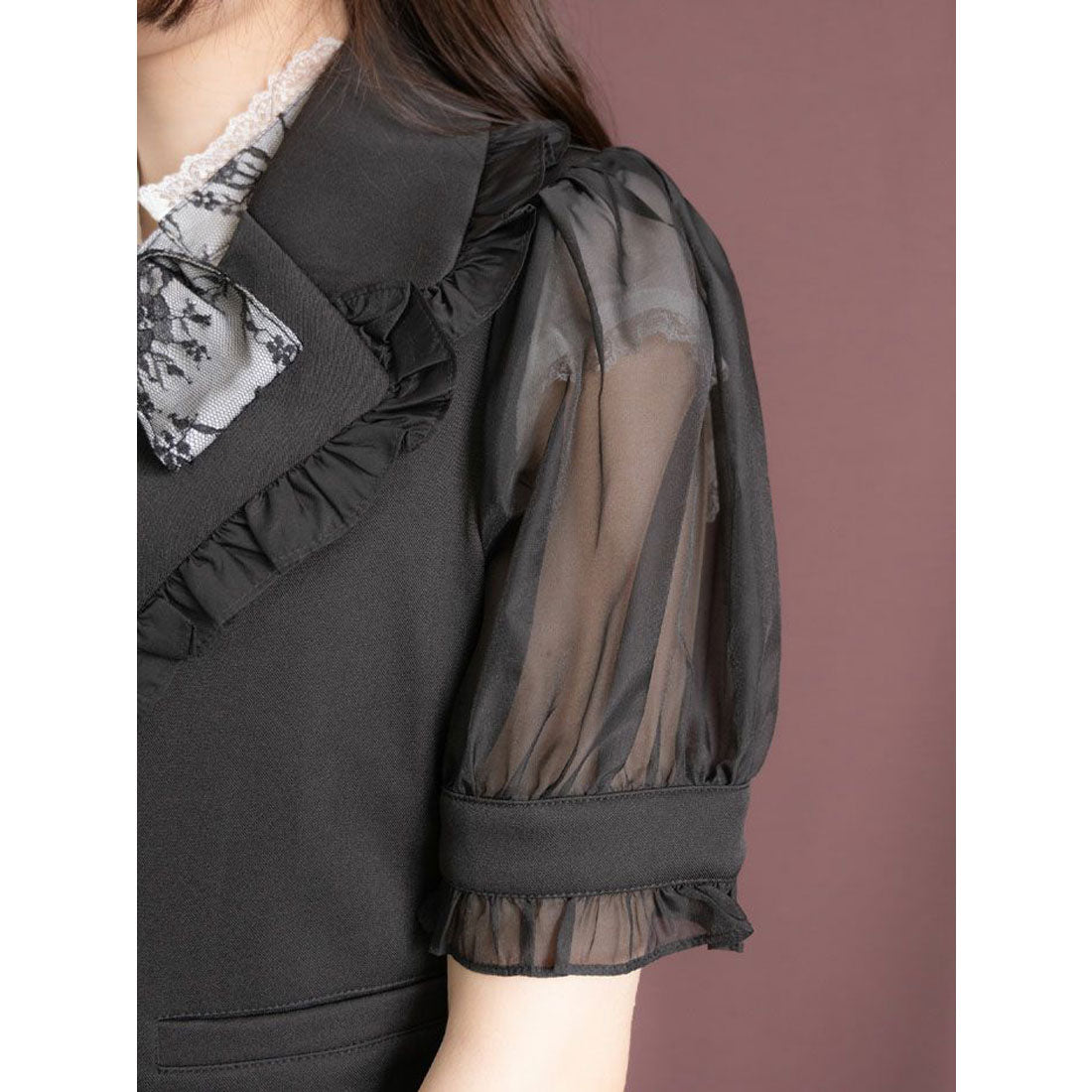 ロジータ ROJITA シアースリーブテーラードジャケット