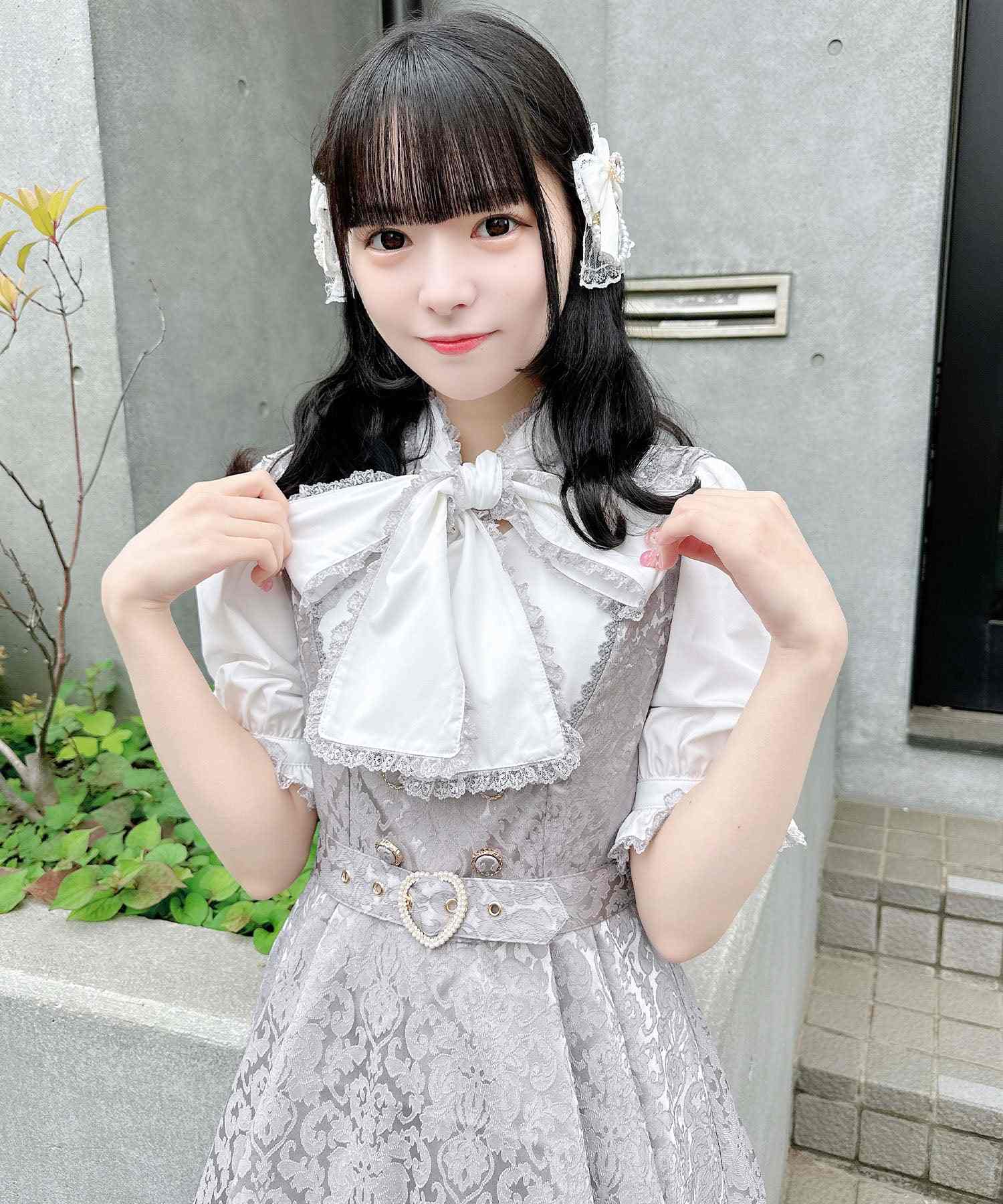 ロジータ ROJITA ハートバックルジャガードロンパース