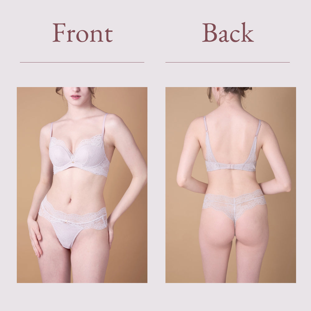 ロジア バイ ハーリップトゥ ROSIER by Her lip to La Vie en Rose Thong 【返品不可商品】 (pale pink) pale pink