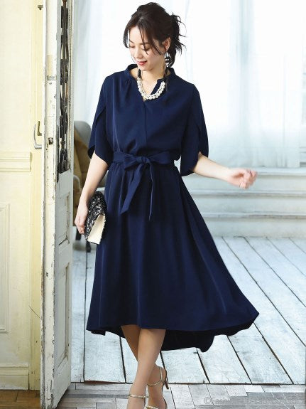 Choose from 2 types of TOPS Design sleeve flare skirt set