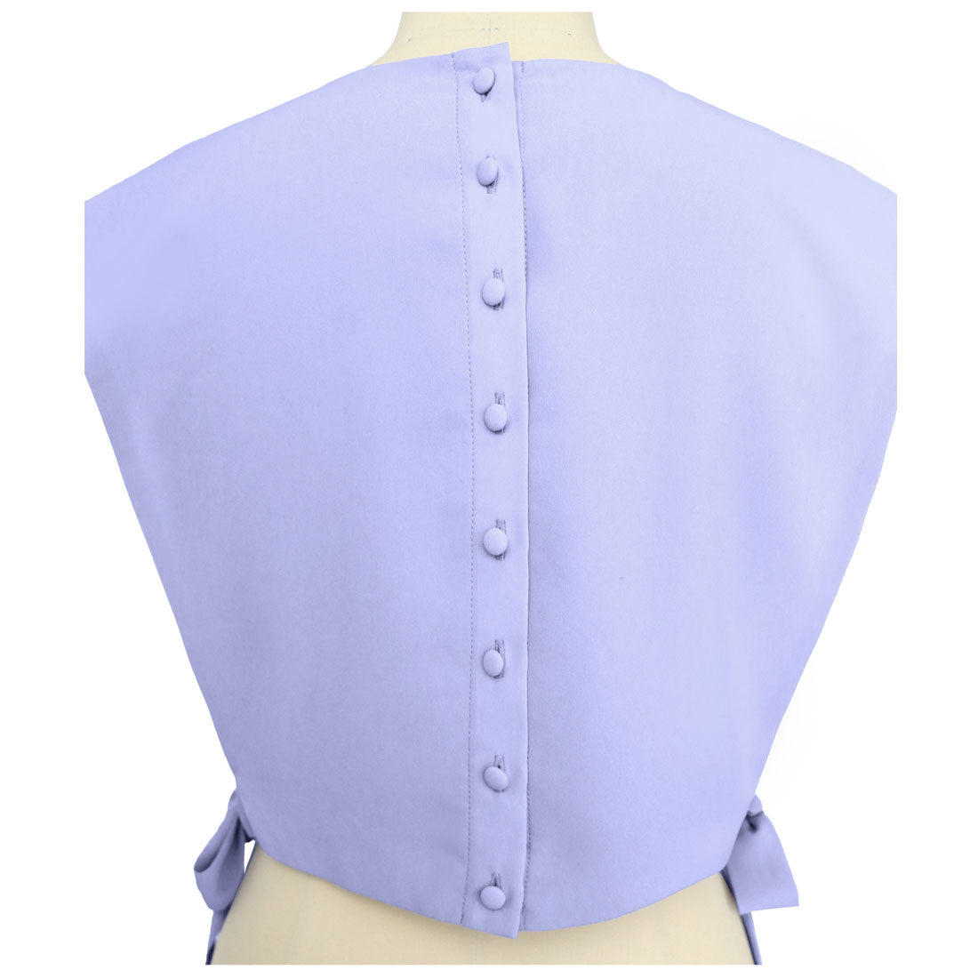 ルイルエブティック RUIRUE BOUTIQUE ジレ付きサイドプリーツワンピース