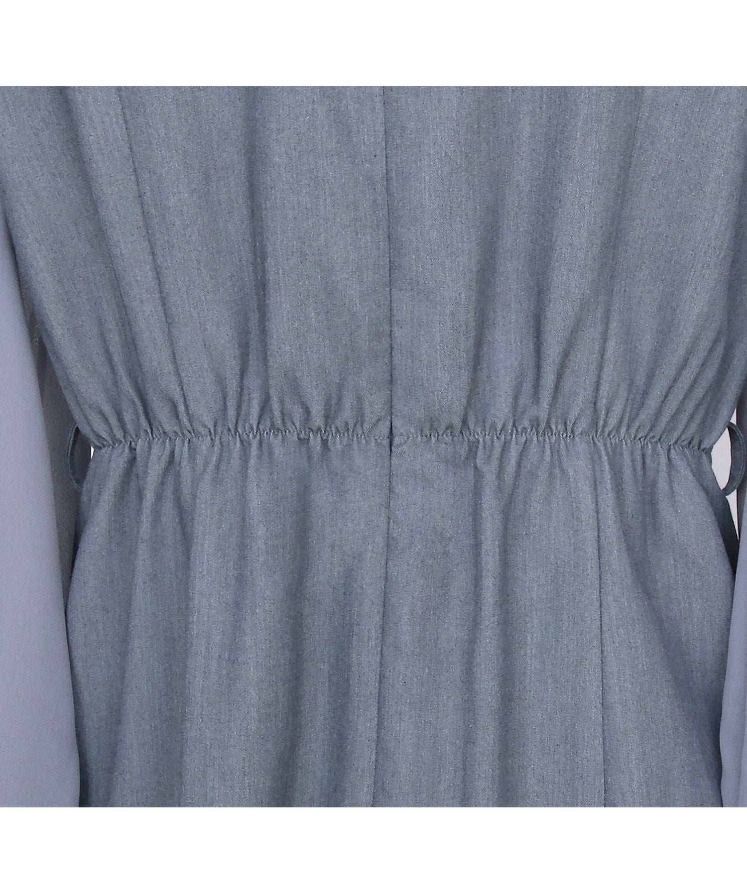 RUIRUE BOUTIQUE High-neck ribbon mermaid dress