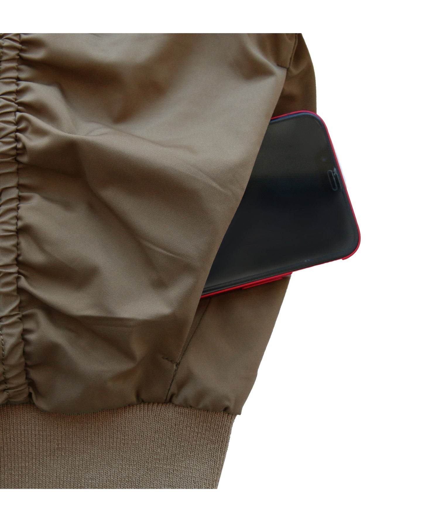 RUIRUE BOUTIQUE Shirred oversized blouson