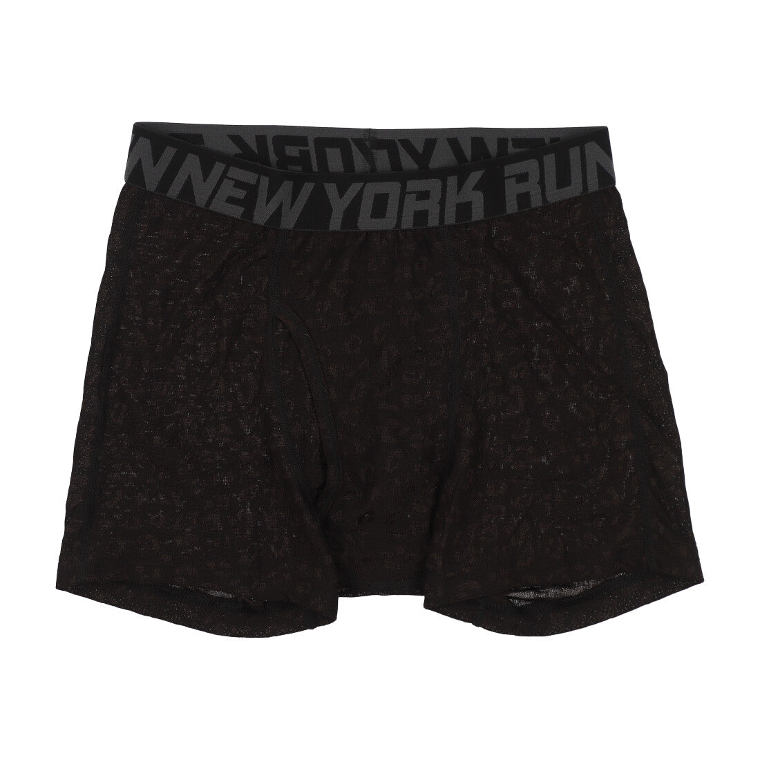 ランニューヨーク RUN NEW YORK 前開きボクサーブリーフ 【返品不可商品】 (ブラック) ブラック