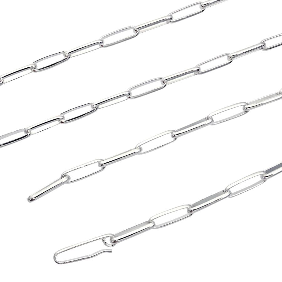 シアーズ Sears ナバホ チェーン ネックレス シルバー sv 925 幅 3.6mm 長さ 60cm (シルバー) シルバー