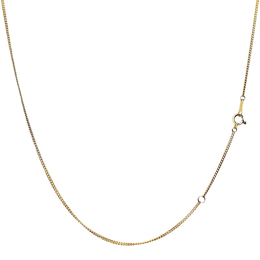 シアーズ Sears ゴールドチェーン 軽量喜平チェーン 幅 約1.2mm 約0.9g 45cm (シルバー) シルバー