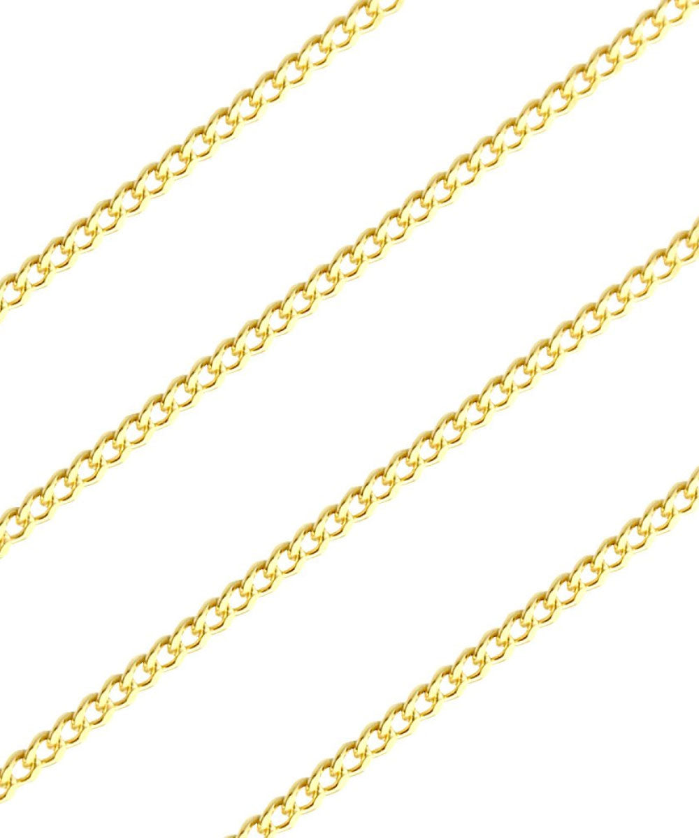 シアーズ Sears シアーズ ネックレス チェーン 18金 ゴールドチェーン 2面ダイヤカット 喜平チェーン 0.85mm (ゴールド) ゴールド