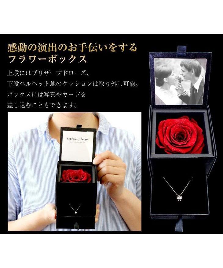 シアーズ Sears シアーズ Sears ジュエリーケース プリザーブドフラワー 薔薇 ダイヤモンドローズ