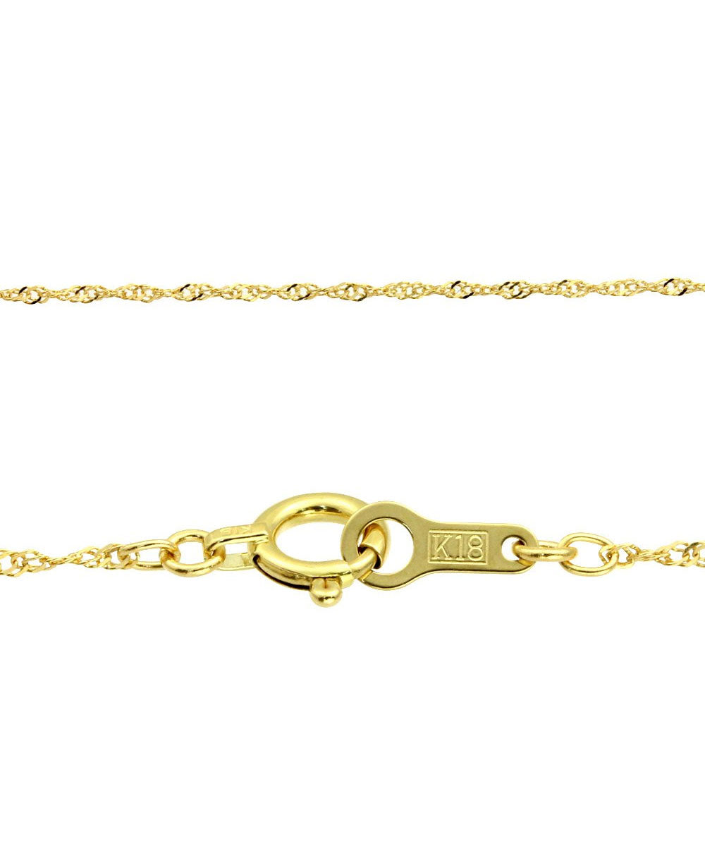 シアーズ Sears シアーズ 18金ネックレス チェーン K18 ダブル スクリュー ネックレス 幅 0.92mm 長さ 40cm (ゴールド) ゴールド