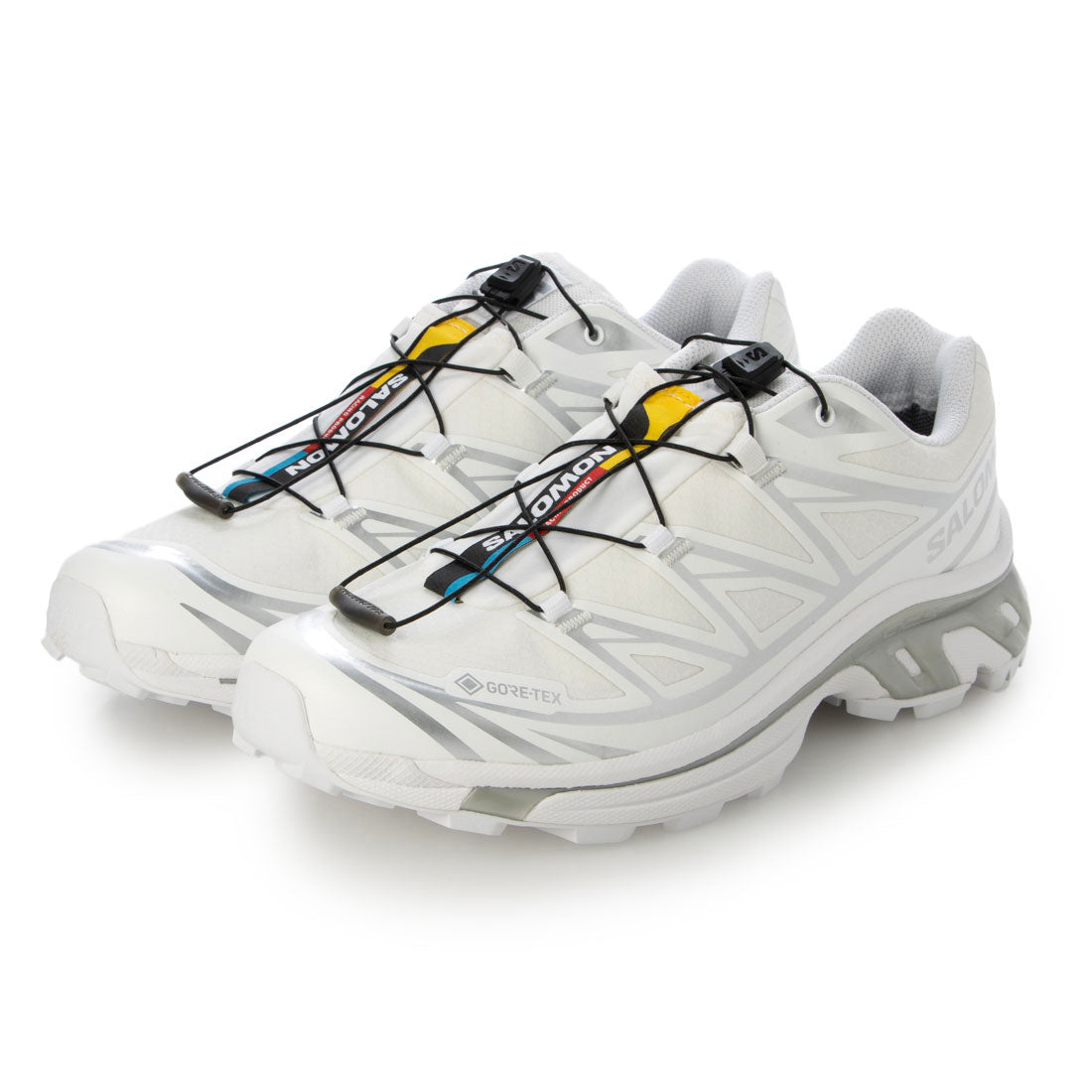 Salomon SALOMON XT-6 GTX Gore-Tex Performance Sneakers L47581100 white