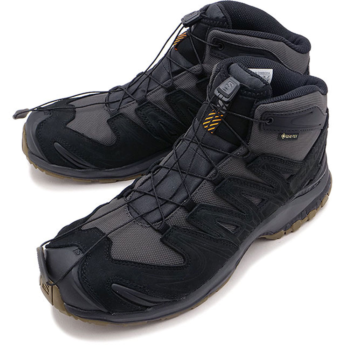 Salomon SALOMON XA TRACKER GTX BLACK/ASPHALT/COYOTE-BROWN [L47822600 F