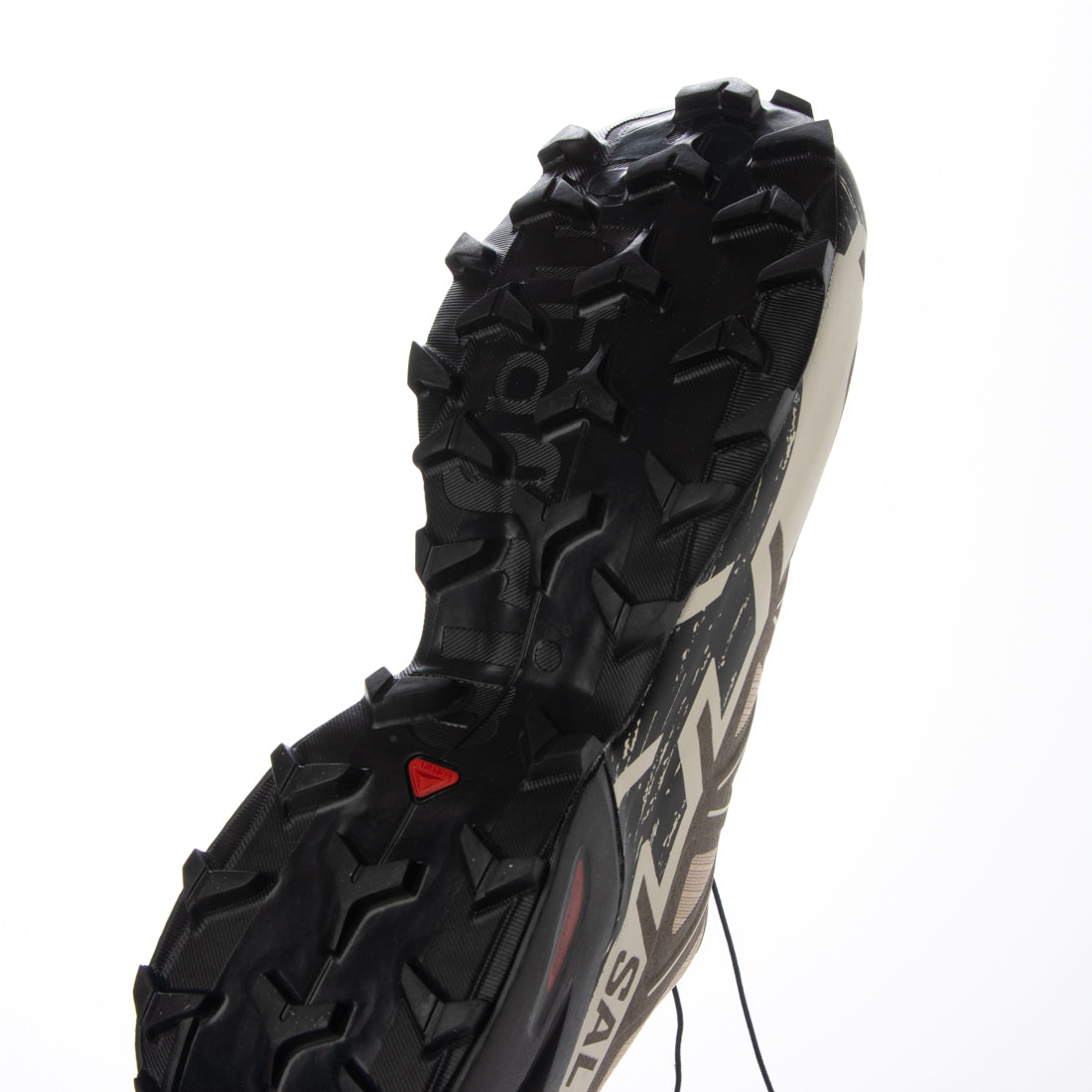 サロモン SALOMON SPEEDCROSS 6 トレイルランニングシューズ (ナチュラル×BK×ミルク) ナチュラル×BK×ミルク
