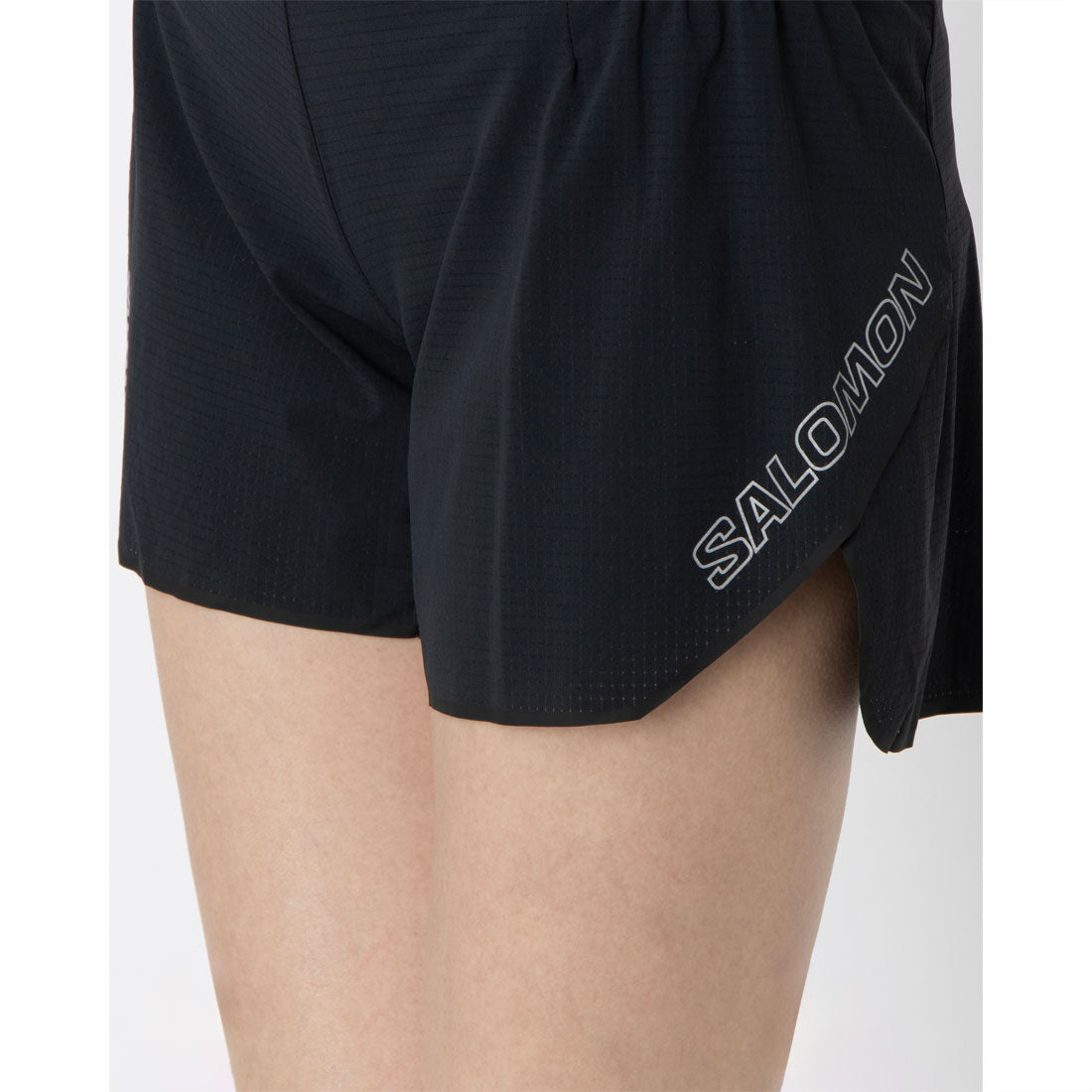 サロモン SALOMON SENSE AERO 5 SHORT パンツ (ディープブラック) ディープブラック