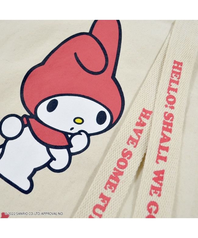 Sanrio My Melody Tote Bucket Bag 2WAY Shopping Bag Eco Bag Sanrio Goods