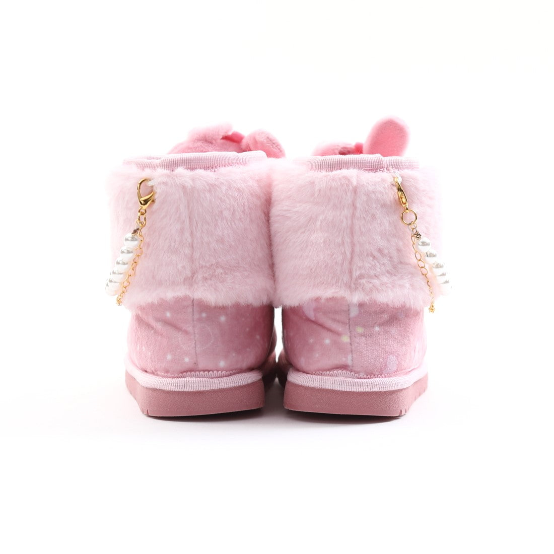 サンリオ Sanrio キッズ 子供 女の子 ブーツ シナモロール クロミ マイメロディ ハローキティ ふわふわ かわいい H81245