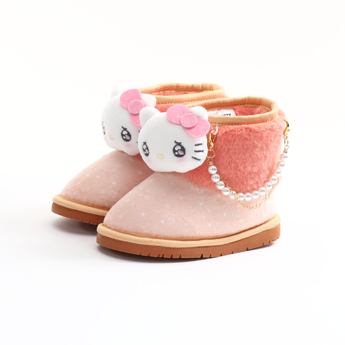 サンリオ Sanrio キッズ 子供 女の子 ブーツ シナモロール クロミ マイメロディ ハローキティ ふわふわ かわいい H81245