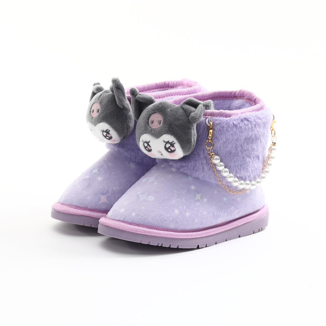 サンリオ Sanrio キッズ 子供 女の子 ブーツ シナモロール クロミ マイメロディ ハローキティ ふわふわ かわいい H81245