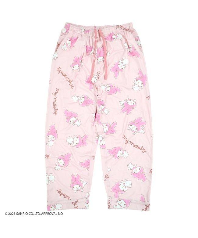 Sanrio My Melody My Melody Sanrio Short Sleeve Top Pants Pajama Print Set Loungewear Sleepwear sanrio