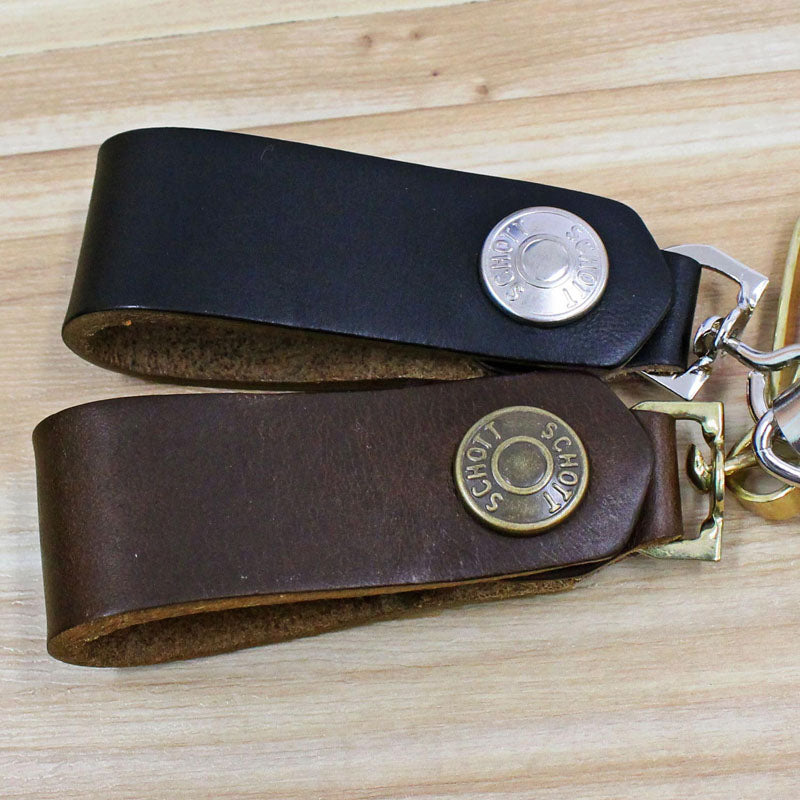 ショット Schott WALLET CHAIN ウォレット チェーン クリップ式 小物 メンズ ブランド (2-ブラウン) 2-ブラウン