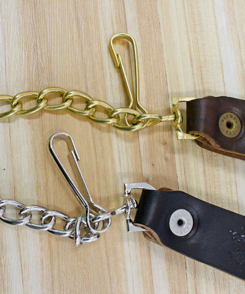 ショット Schott WALLET CHAIN ウォレット チェーン クリップ式 小物 メンズ ブランド (2-ブラウン) 2-ブラウン