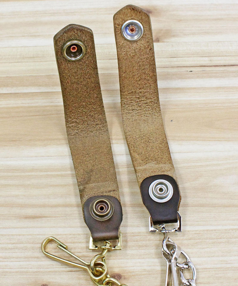 ショット Schott WALLET CHAIN ウォレット チェーン クリップ式 小物 メンズ ブランド (2-ブラウン) 2-ブラウン