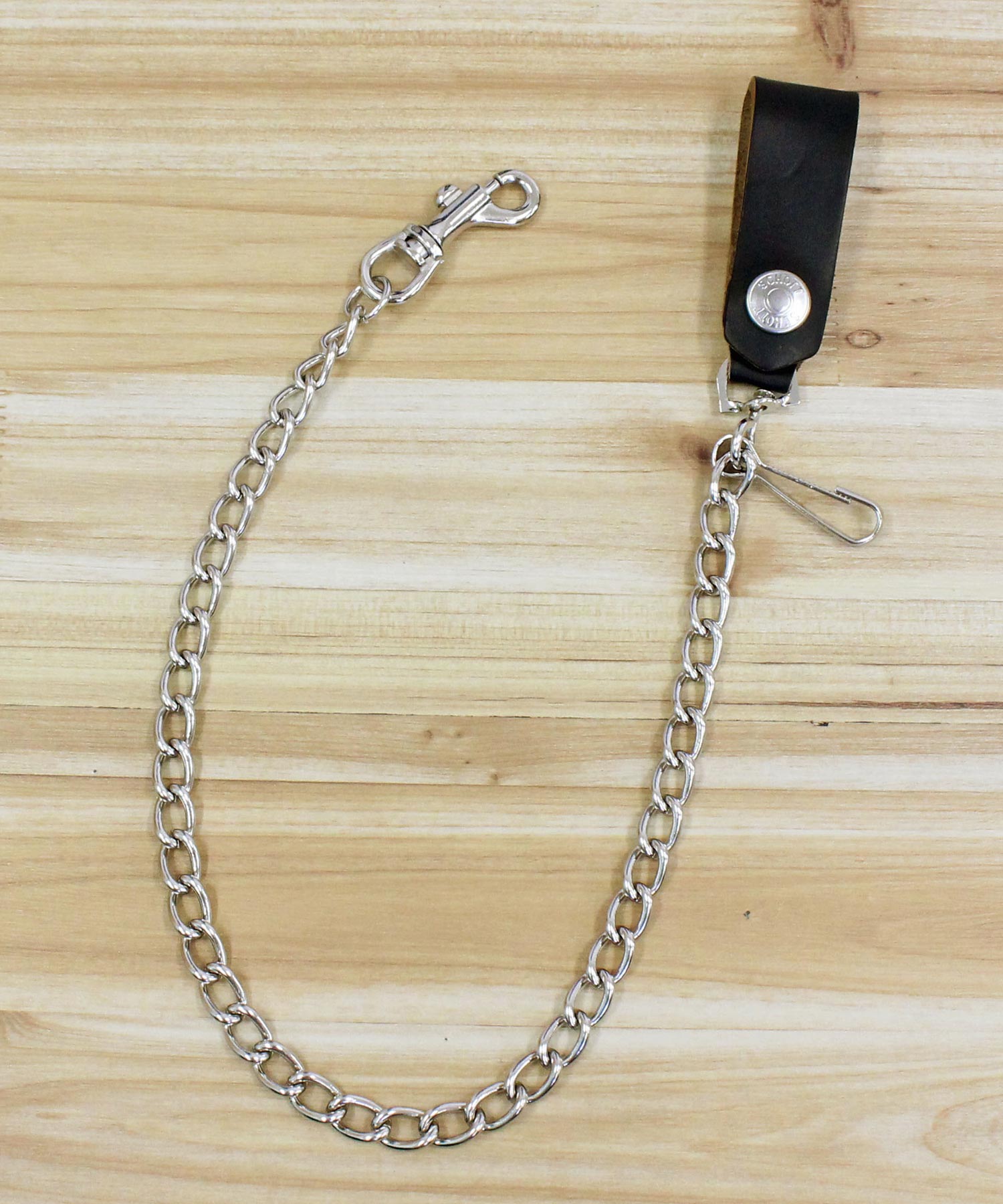 ショット Schott WALLET CHAIN ウォレット チェーン クリップ式 小物 メンズ ブランド (1-ブラック) 1-ブラック