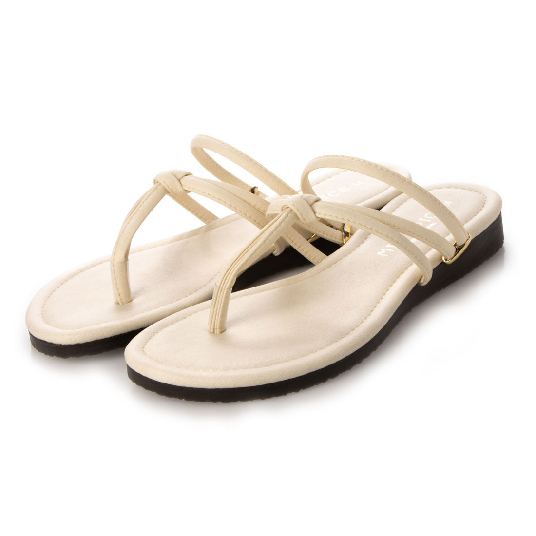 トング フラット サンダル 日本製 コンフォート ストラップサンダル レディース ぺたんこサンダル コルク グラディエーター 母の日 ホワイト