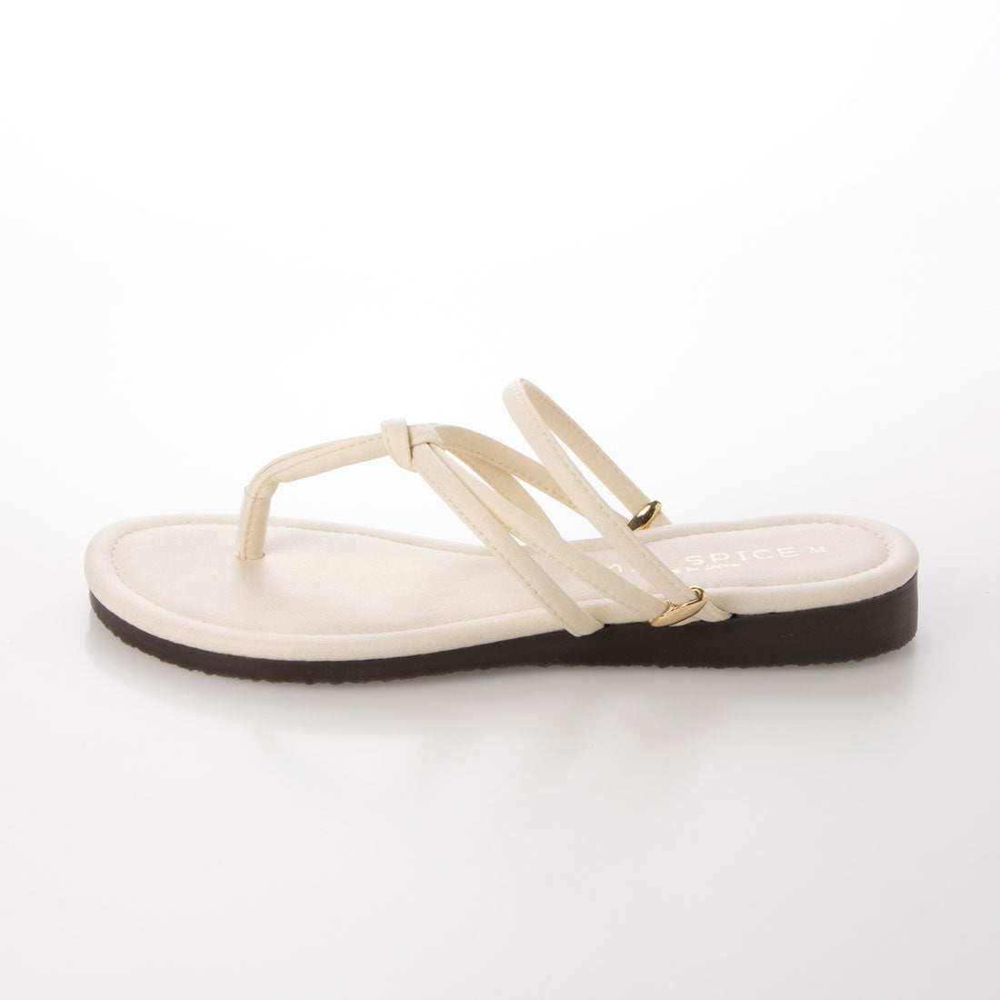 トング フラット サンダル 日本製 コンフォート ストラップサンダル レディース ぺたんこサンダル コルク グラディエーター 母の日 ホワイト