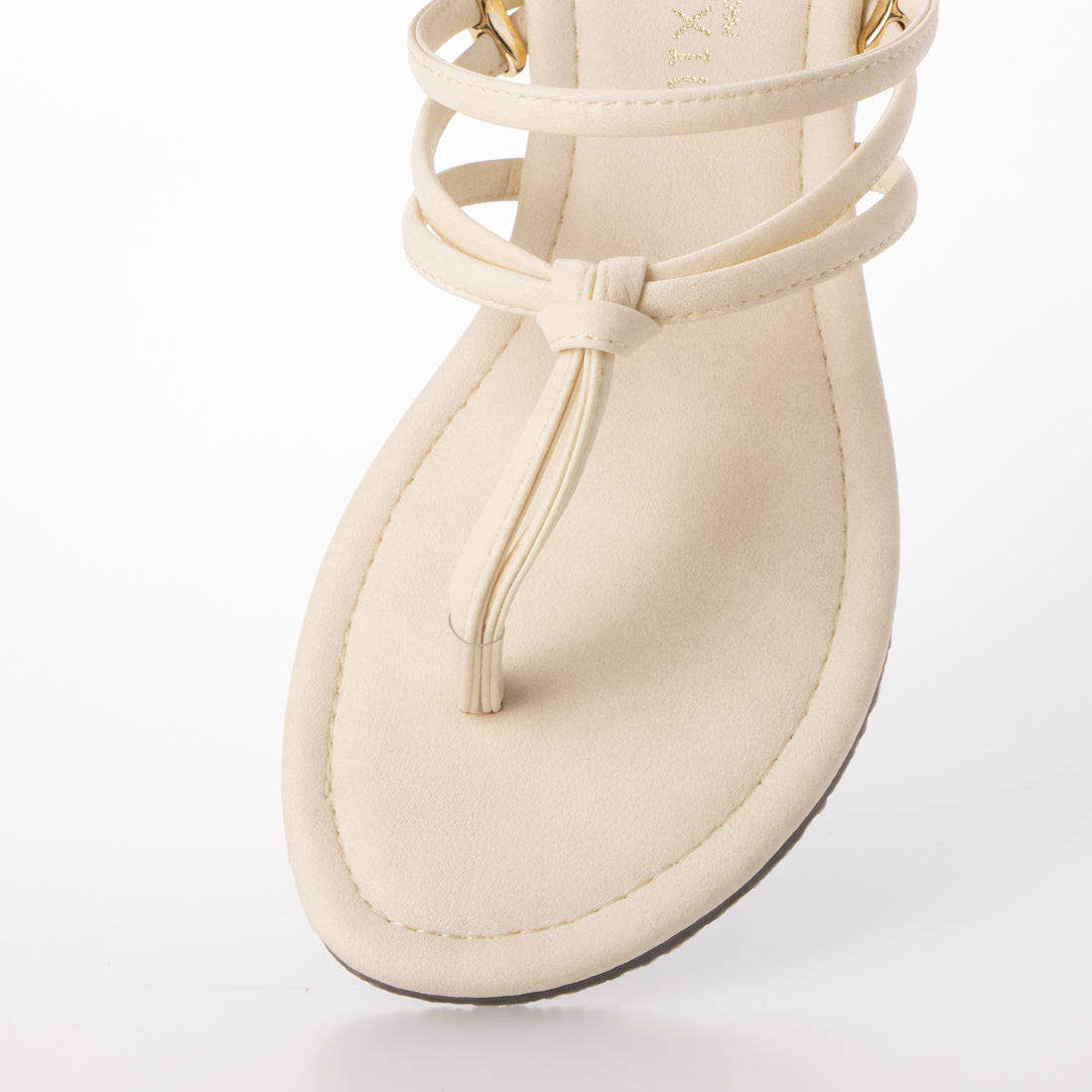 トング フラット サンダル 日本製 コンフォート ストラップサンダル レディース ぺたんこサンダル コルク グラディエーター 母の日 ホワイト