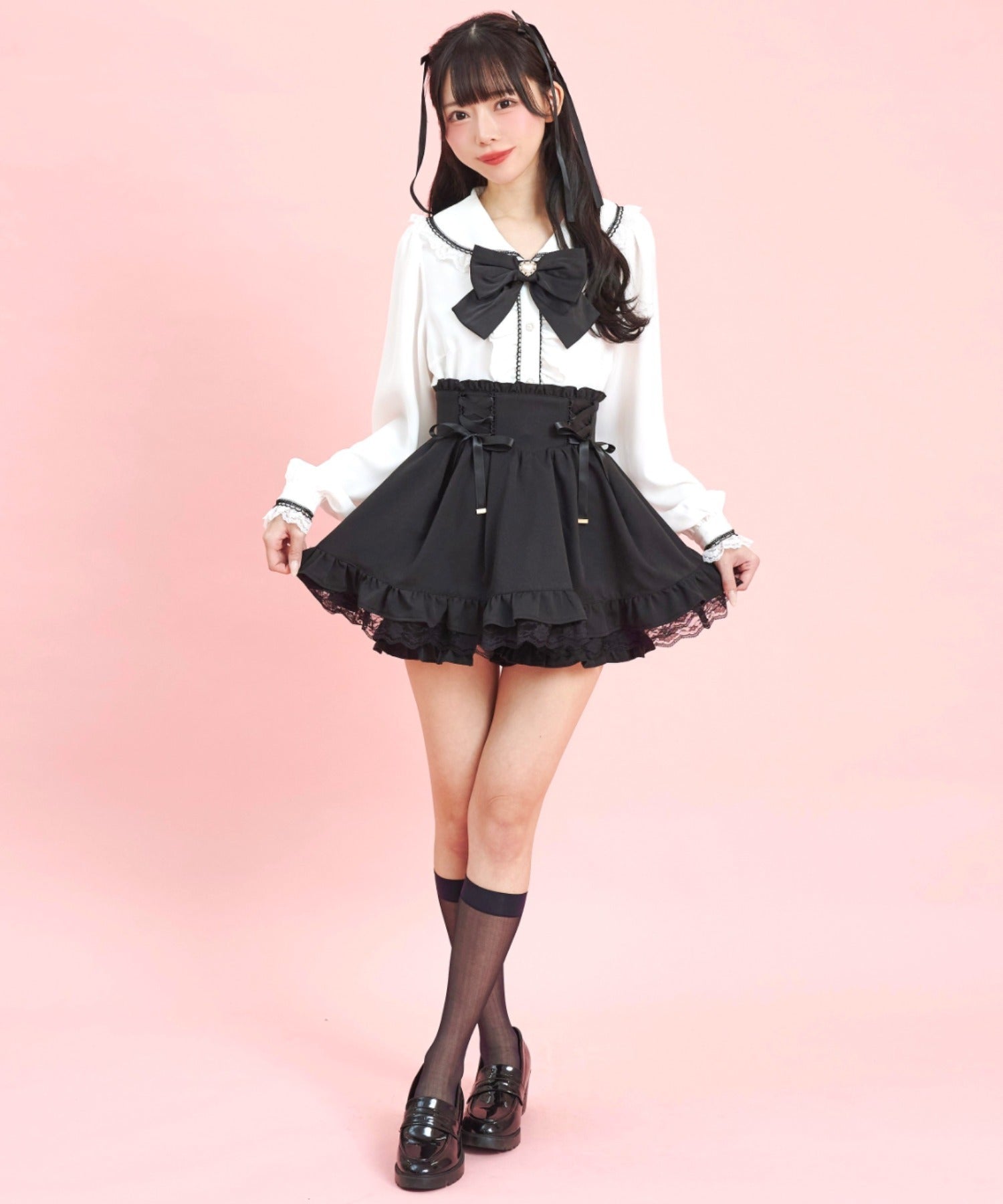 シークレットハニー Secret Honey サイドレースアップスカパン
