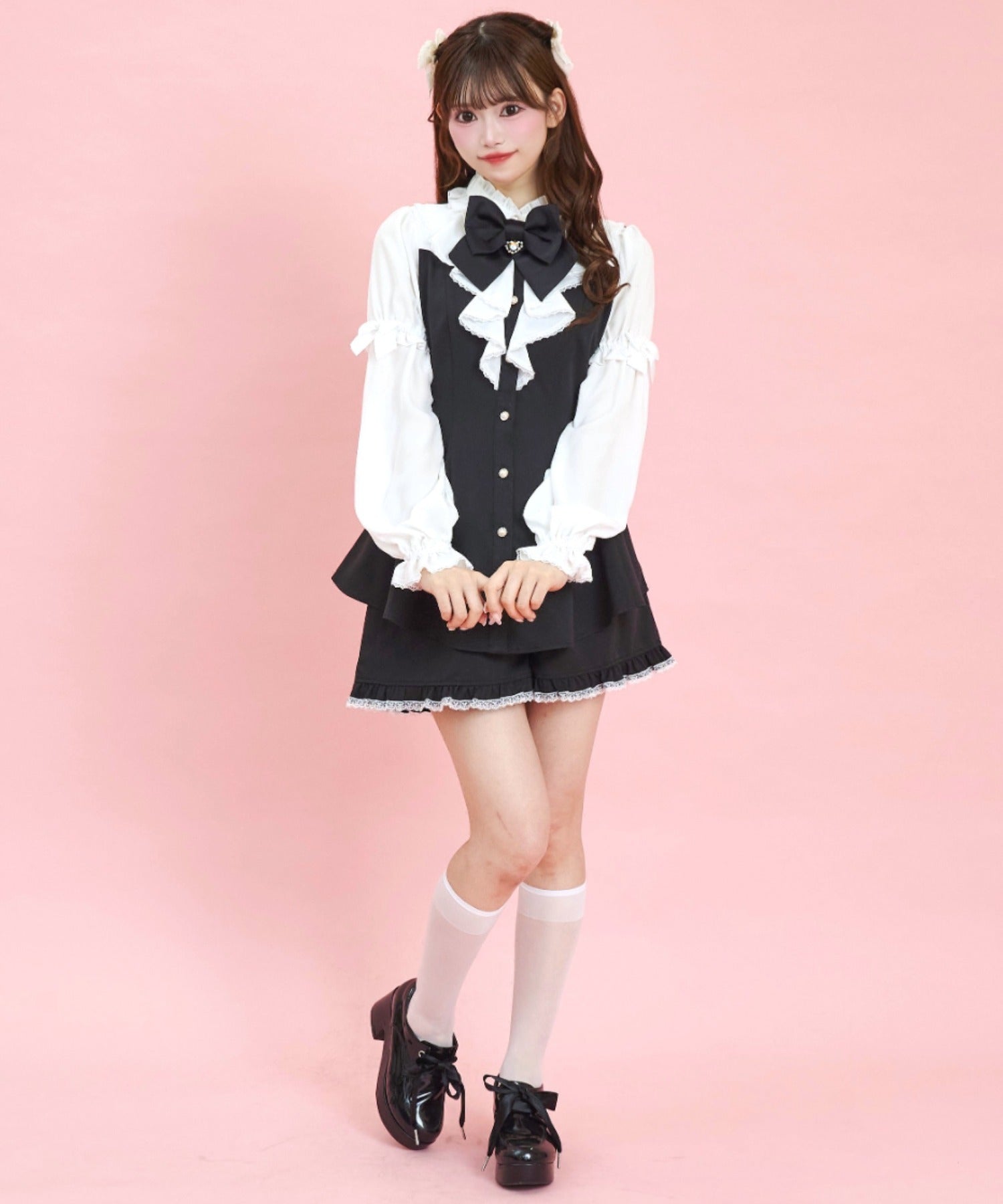 Secret Honey Secret Honey 長款荷葉邊胸衣類似套裝