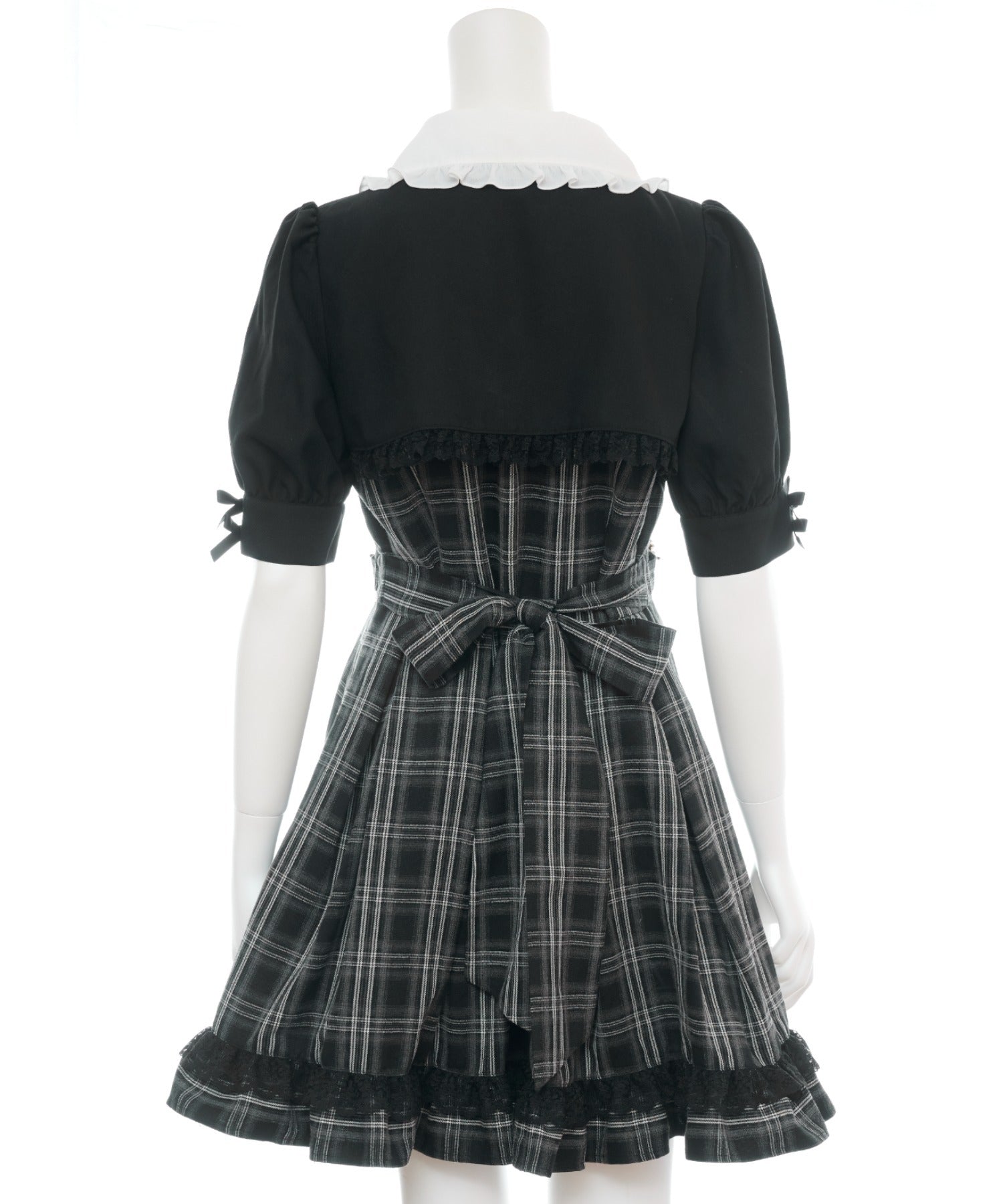 シークレットハニー Secret Honey ハートバックル付ボレロ風ワンピース (クロ) クロ