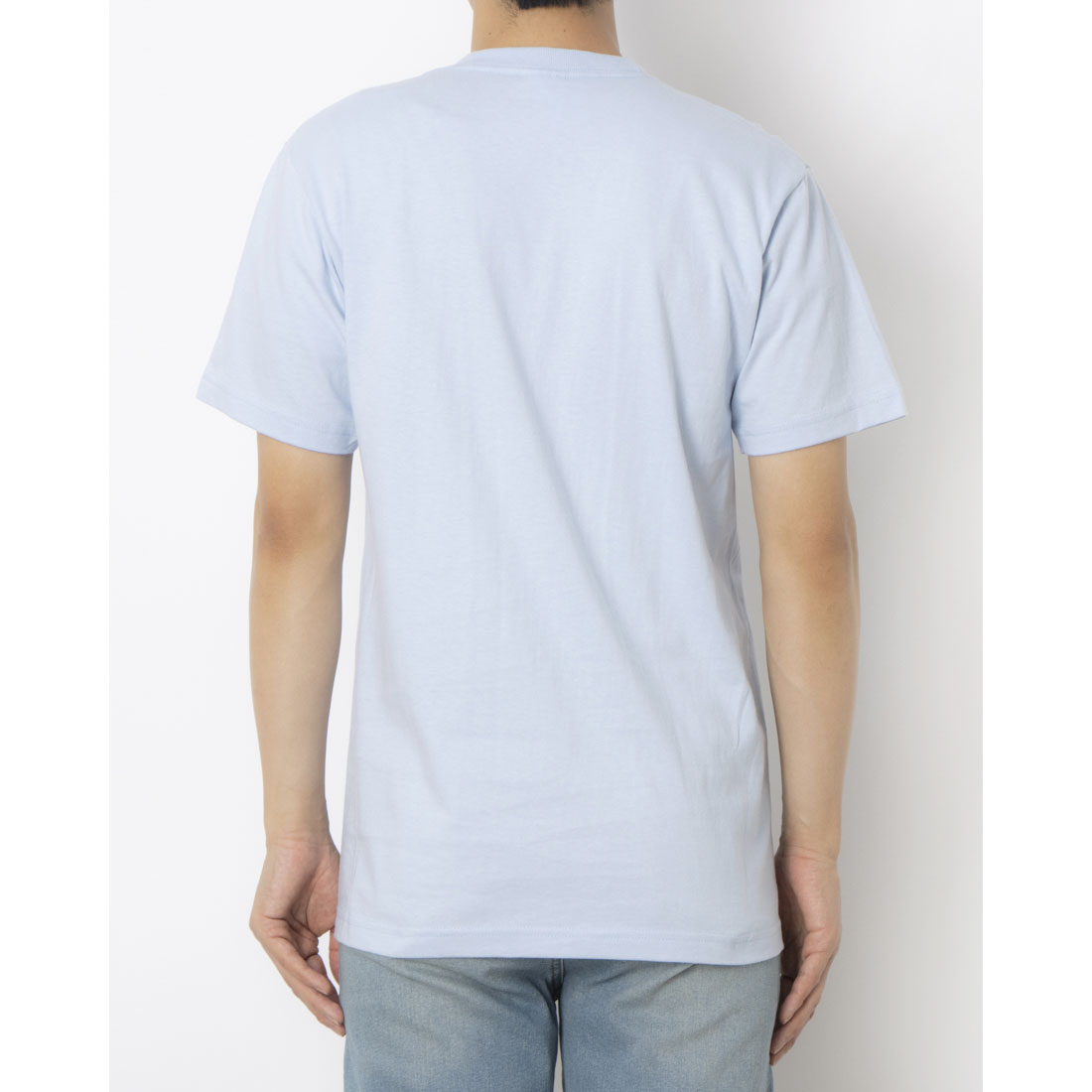 シュプリーム Supreme SUPREME シュプリーム - Tシャツ【BLANK S/S TEE KELLY LIGHT BLUE SUP-ST01】 (LIGHT BLUE) LIGHT BLUE