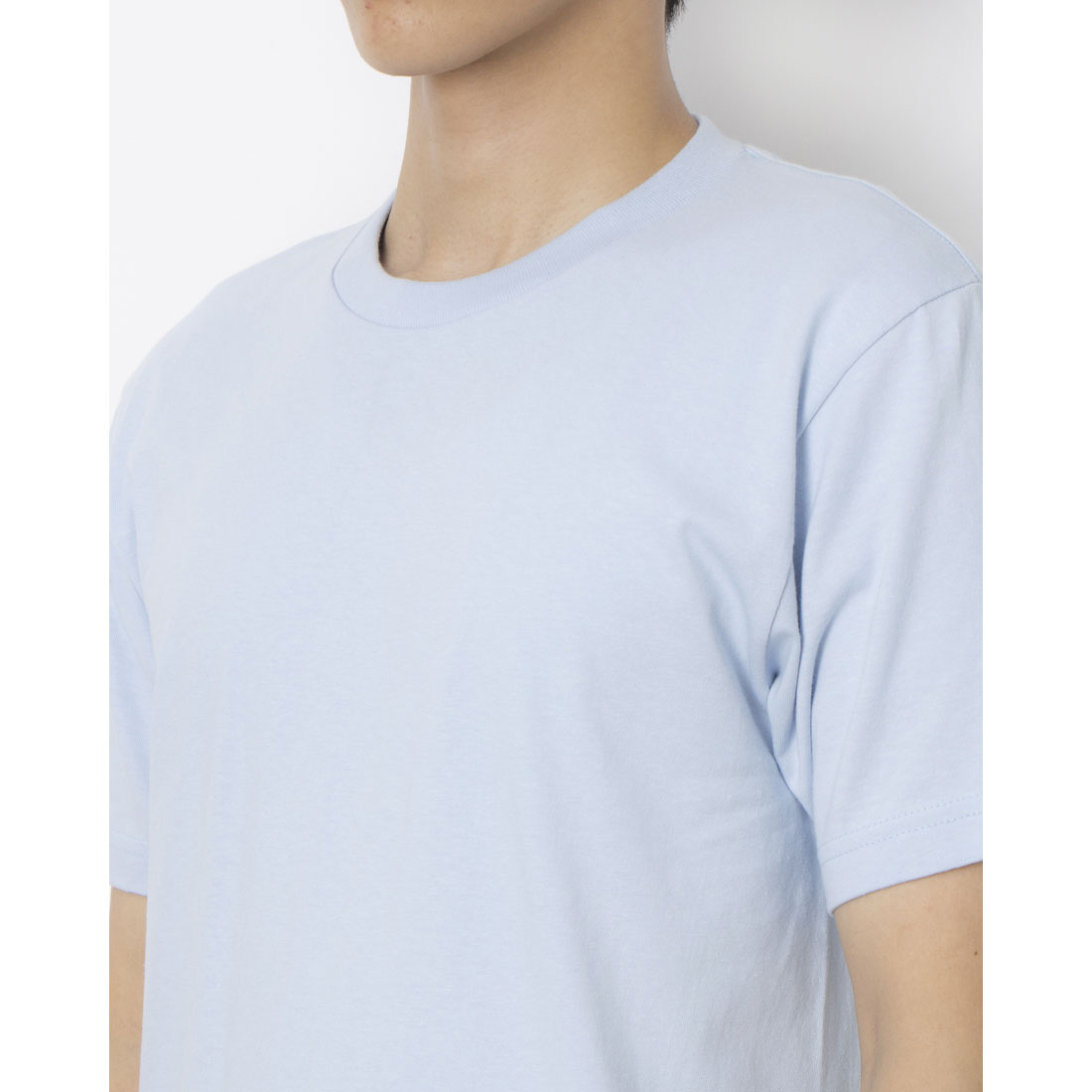 シュプリーム Supreme SUPREME シュプリーム - Tシャツ【BLANK S/S TEE KELLY LIGHT BLUE SUP-ST01】 (LIGHT BLUE) LIGHT BLUE