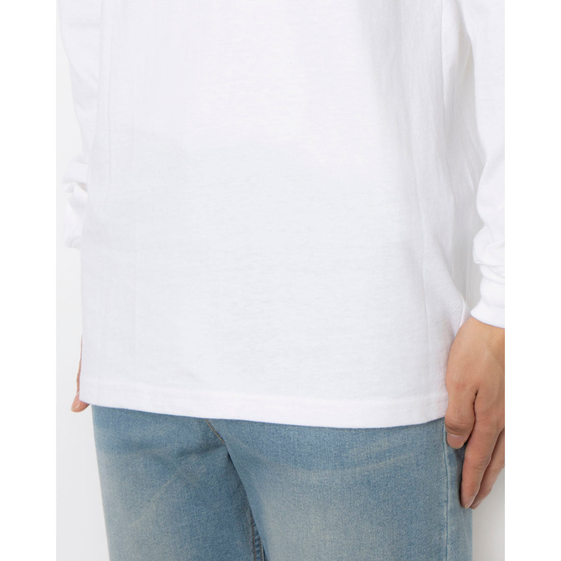 シュプリーム Supreme SUPREME シュプリーム L/STEE - ロングスリーブTシャツ-2【MADEINUSA】 (WHITE) WHITE