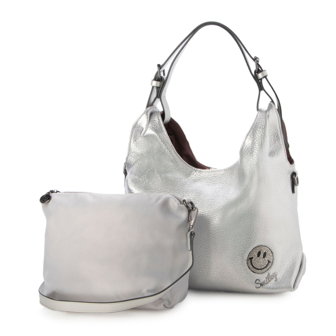 スマイリーフェイス SMILEY FACE ハンドバッグ (ORANGEシュリンク) ORANGEシュリンク