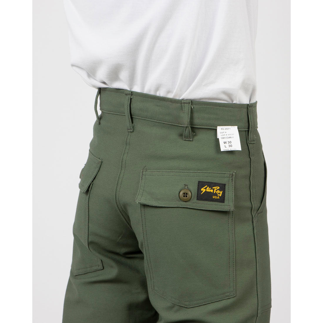 スタンレイ Stan Ray STAN RAY ORIGINAL FIT FATIGUE PANTSスタンレー オリジナルフィット ファティーグパンツ (オリーブ) オリーブ