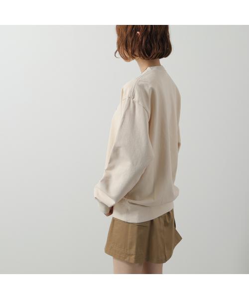 SPORTY&RICH トレーナー CRAW2348 スウェット 裏起毛 (CREAM/クリーム) CREAM/クリーム