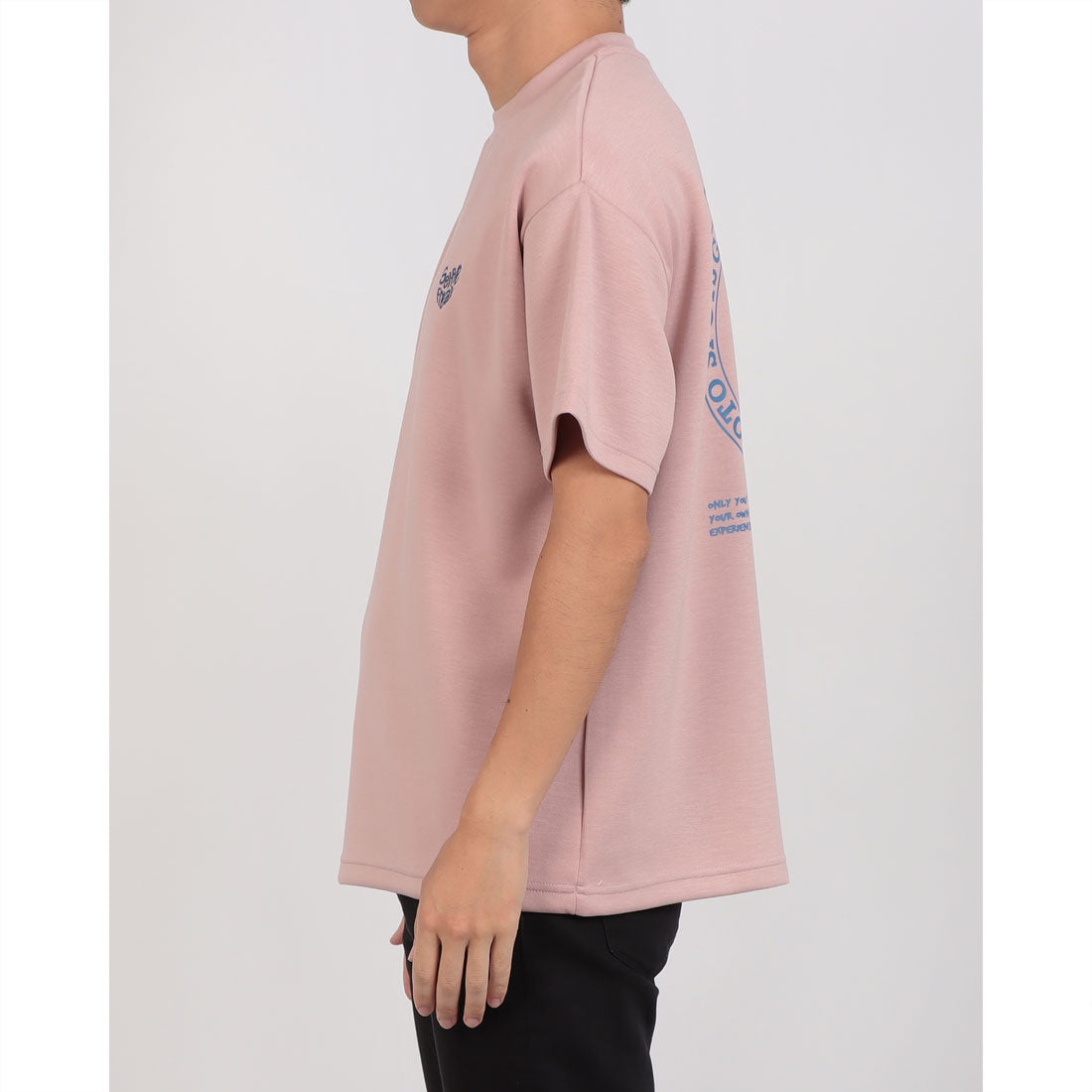 セリフィーフリーク Selfie Freak サークルボーイポンチSS Tee (pink) pink