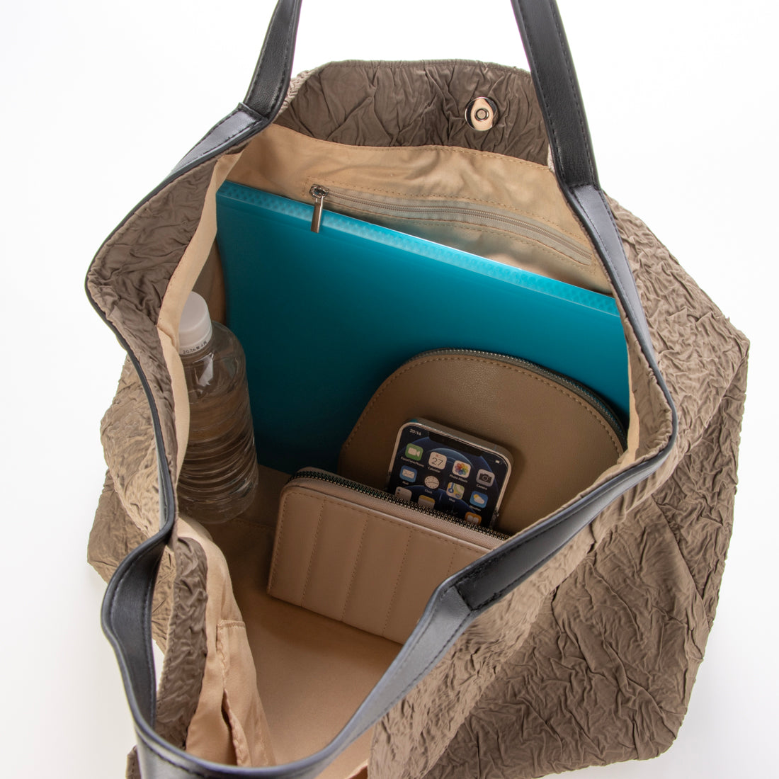 センソユニコ Sensounico POINTLIGNE トートバッグ (ダークブラウン) ダークブラウン