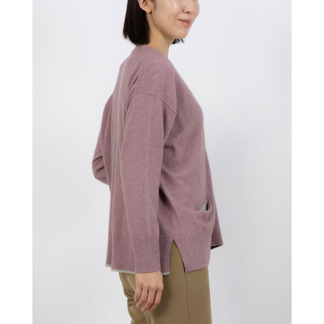 Sensounico atelier macaron color pocket cardigan