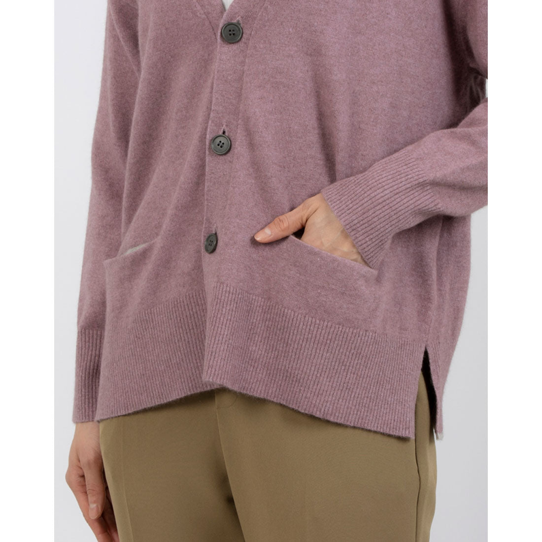 Sensounico atelier macaron color pocket cardigan