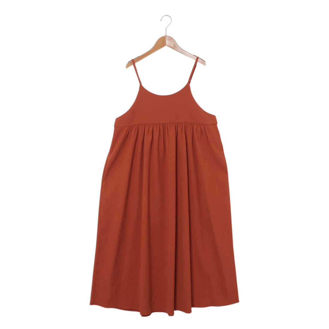 センソユニコ Sensounico Dw2R ボーダードビーキャミワンピース (オレンジ) オレンジ