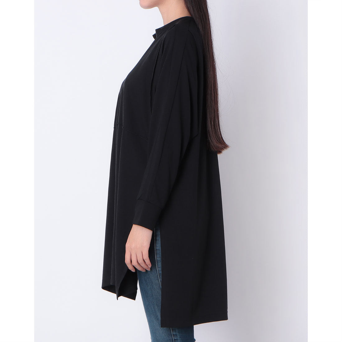 センソユニコ Sensounico ギャルデコレクティブ ハートペイントプリント チュニック (ブラック) ブラック