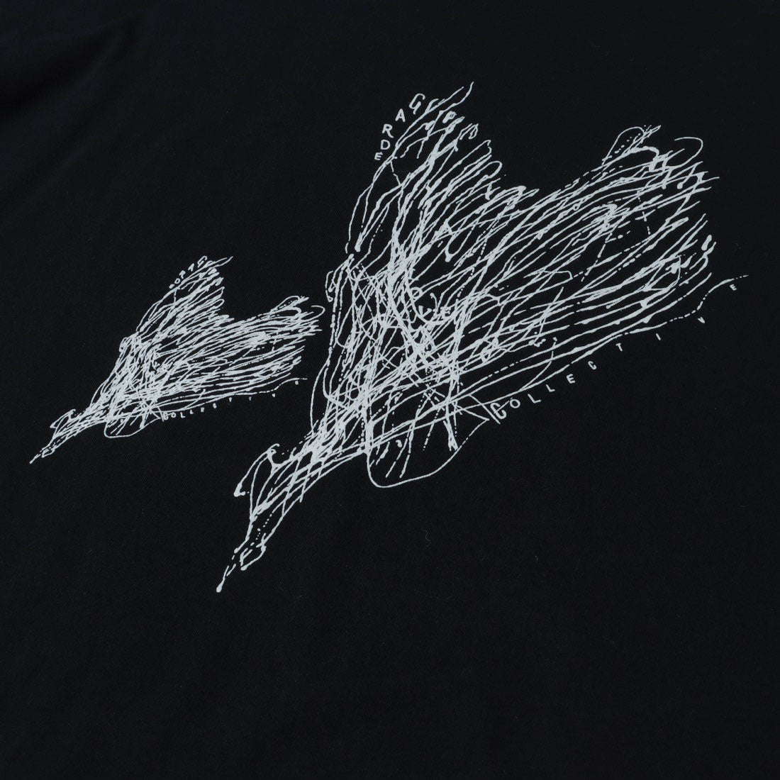 センソユニコ Sensounico ギャルデコレクティブ 30/1天竺 ハートペアプリント プルオーバー (ホワイト) ホワイト