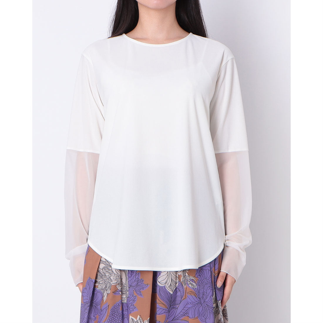 センソユニコ Sensounico LrdR CLOCHE プルオーバー (ホワイト) ホワイト