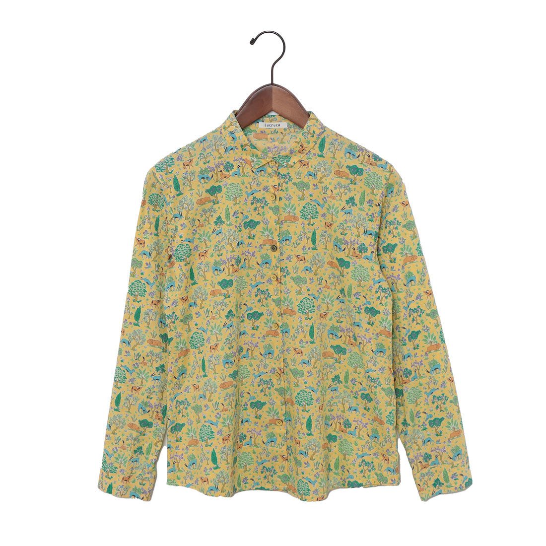 センソユニコ Sensounico Lucruca【LIBERTY.】Eito Blotchブラウス (イエロー) イエロー